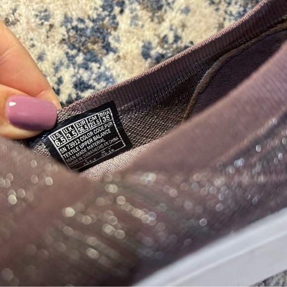 Sketchers Air Cooled Memory Foam Poppy-Cloud Dust Maylar Fleck Knit Slip-On Shoe - Picture 12 of 12